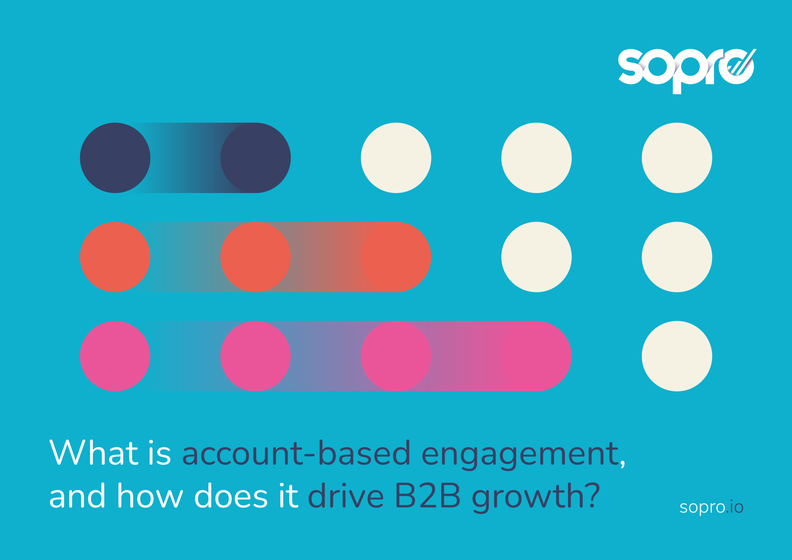 What is account-based engagement, and how does it drive B2B growth?